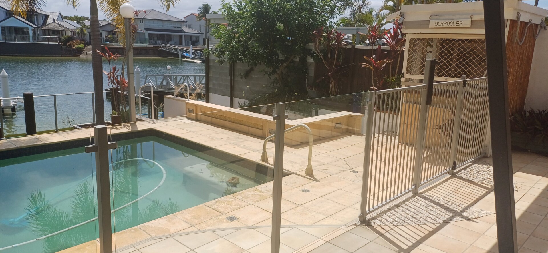 Pool area cleaning